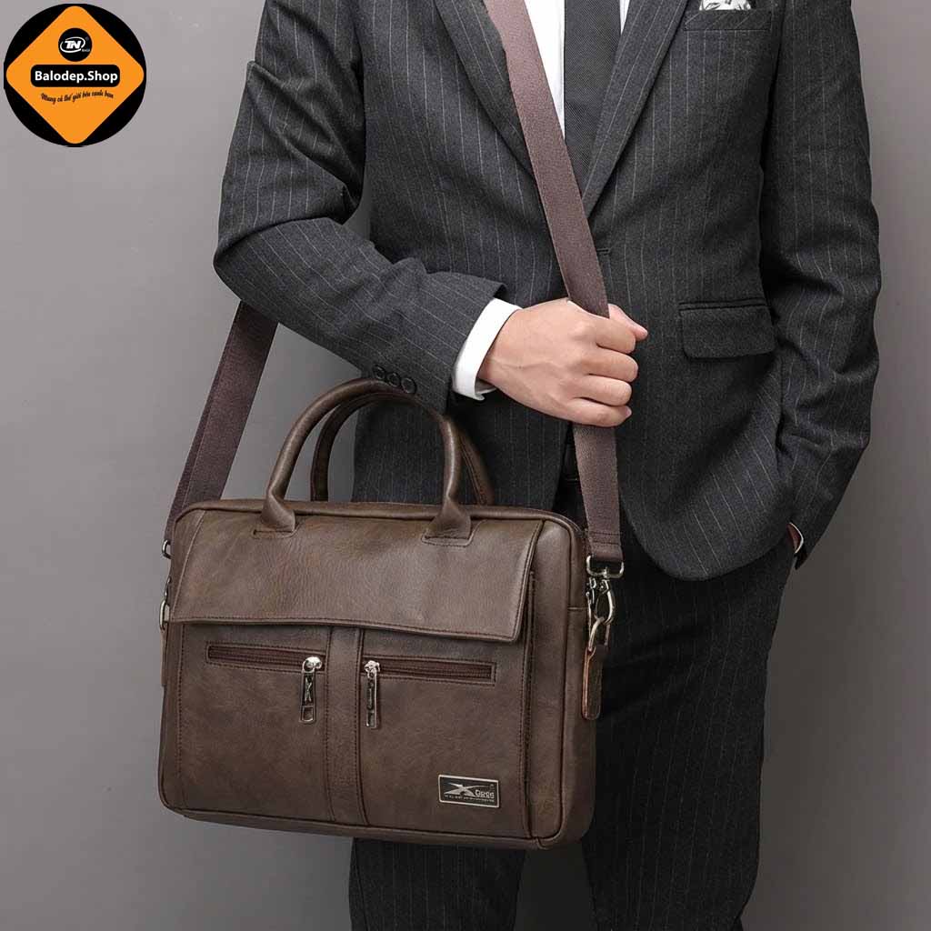 Cặp Công Sở Cao Cấp Xbags Lavish XB4301 – Cặp Laptop Da Sang Trọng, Chống Nước, Thiết Kế Hiện Đại Đẳng Cấp!