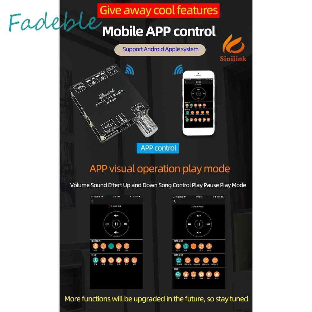 Bảng Mạch Khuếch Đại Âm Thanh Bluetooth XY-C100L 100Wx2