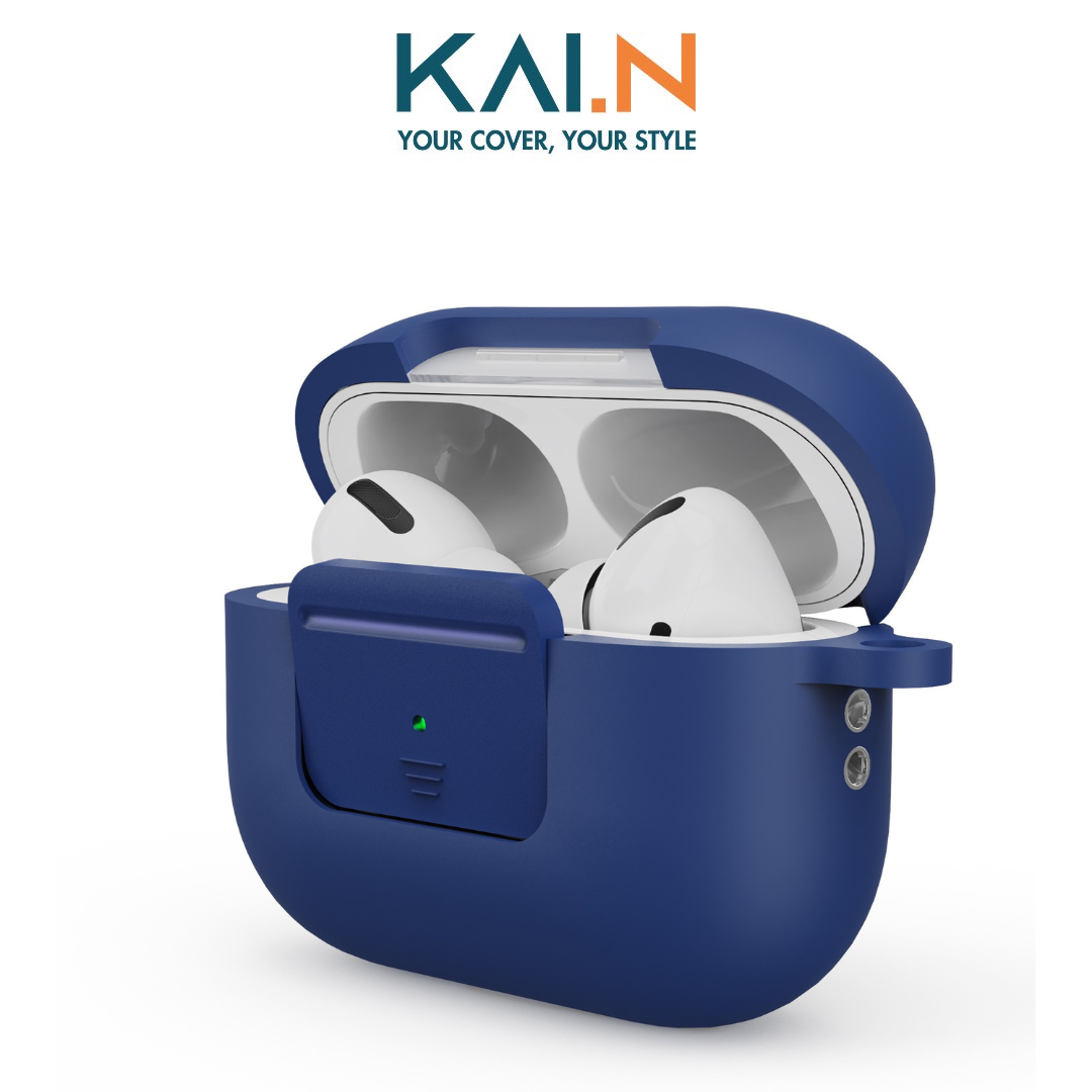 Case Ốp Cho Airpods PRO 2 Kai.N Touch Case Gel Silicon Kèm Móc Treo_ Hàng chính hãng