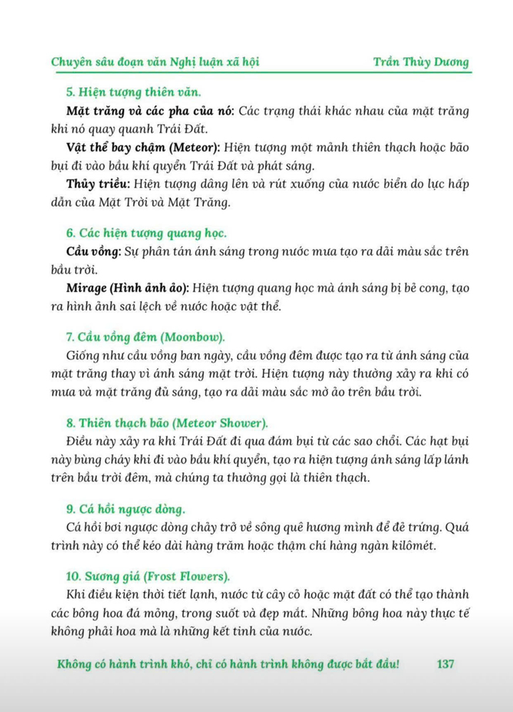 Sách - Chuyên sâu Đoạn văn Nghị luận xã hội - Cô Trần Thùy Dương