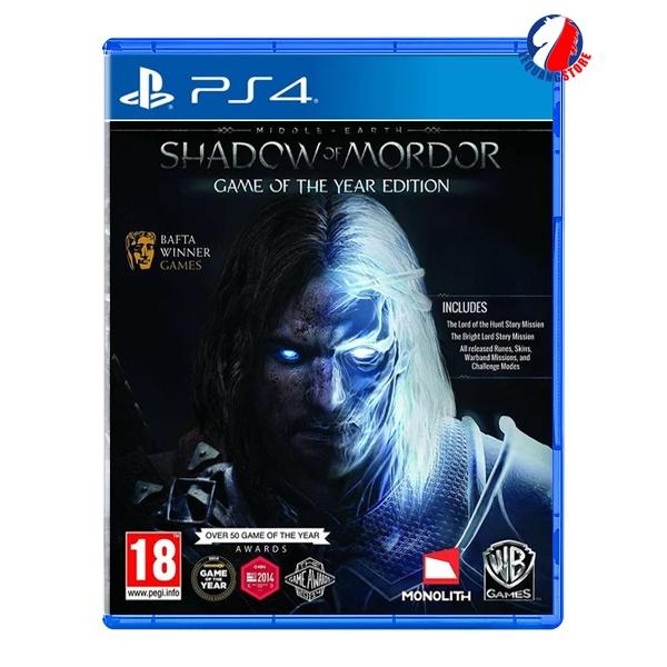 Middle-earth: Shadow of Mordor GOTY - Đĩa game PS4 - US - Hàng Chính Hãng