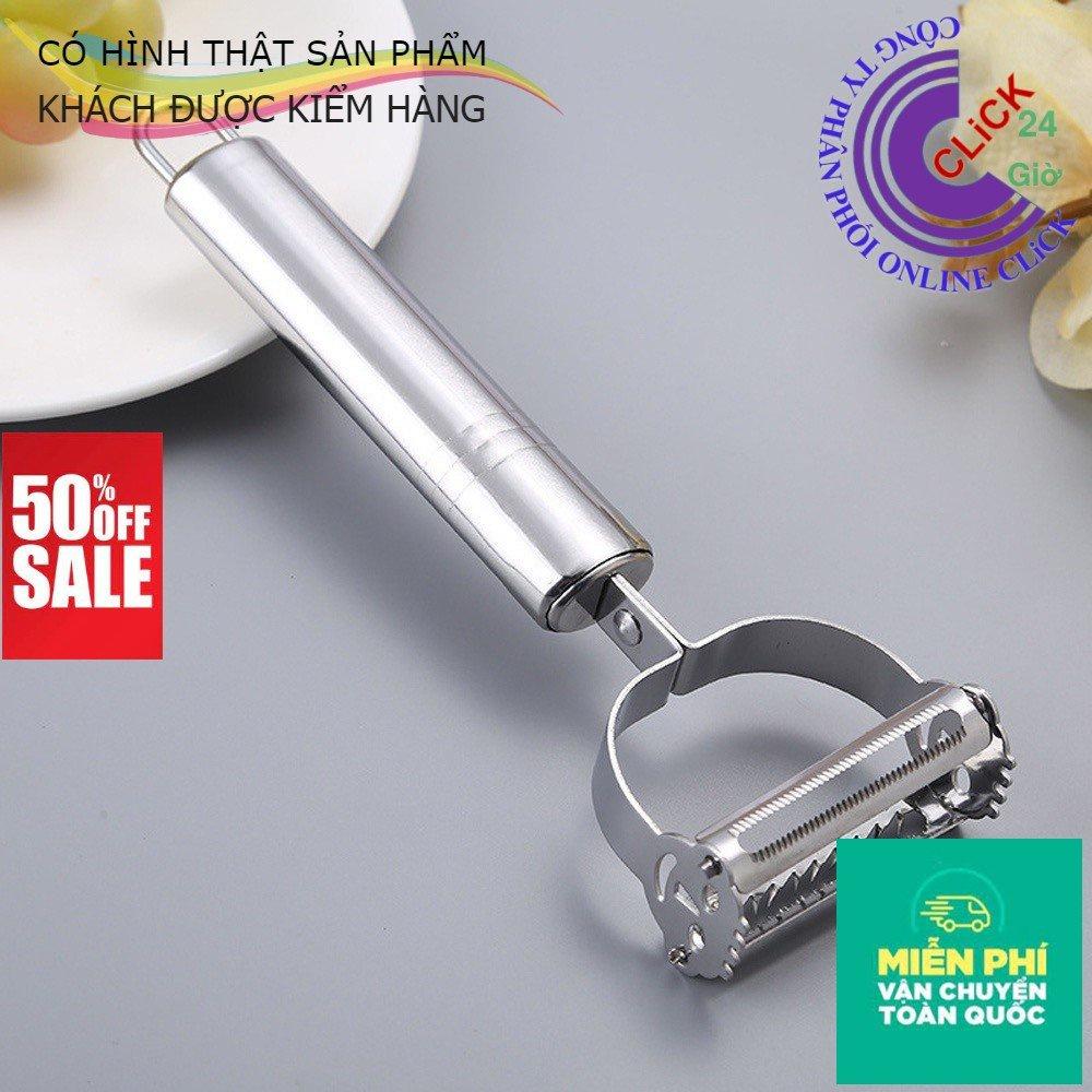 Dụng Cụ Bào Gọt Đa Năng Bằng Inox Dao Bào Sợi Siêu Đẹp - Hàng Cao Cấp