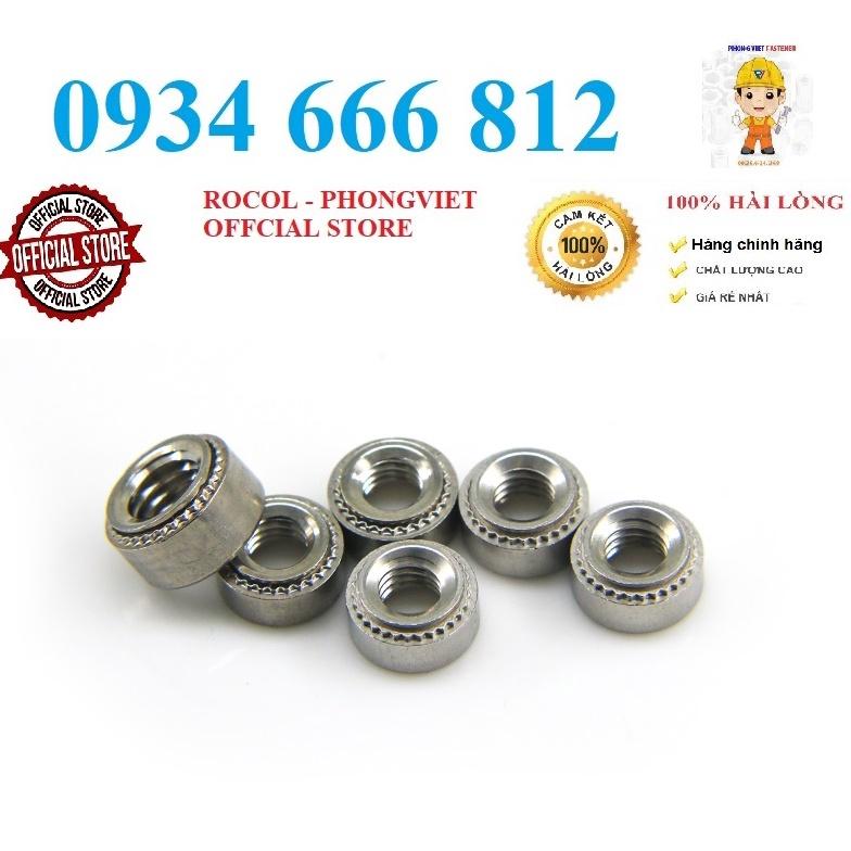 Combo 50c PEM TÁN DẬP M3, M4, M5,M6 INOX 304