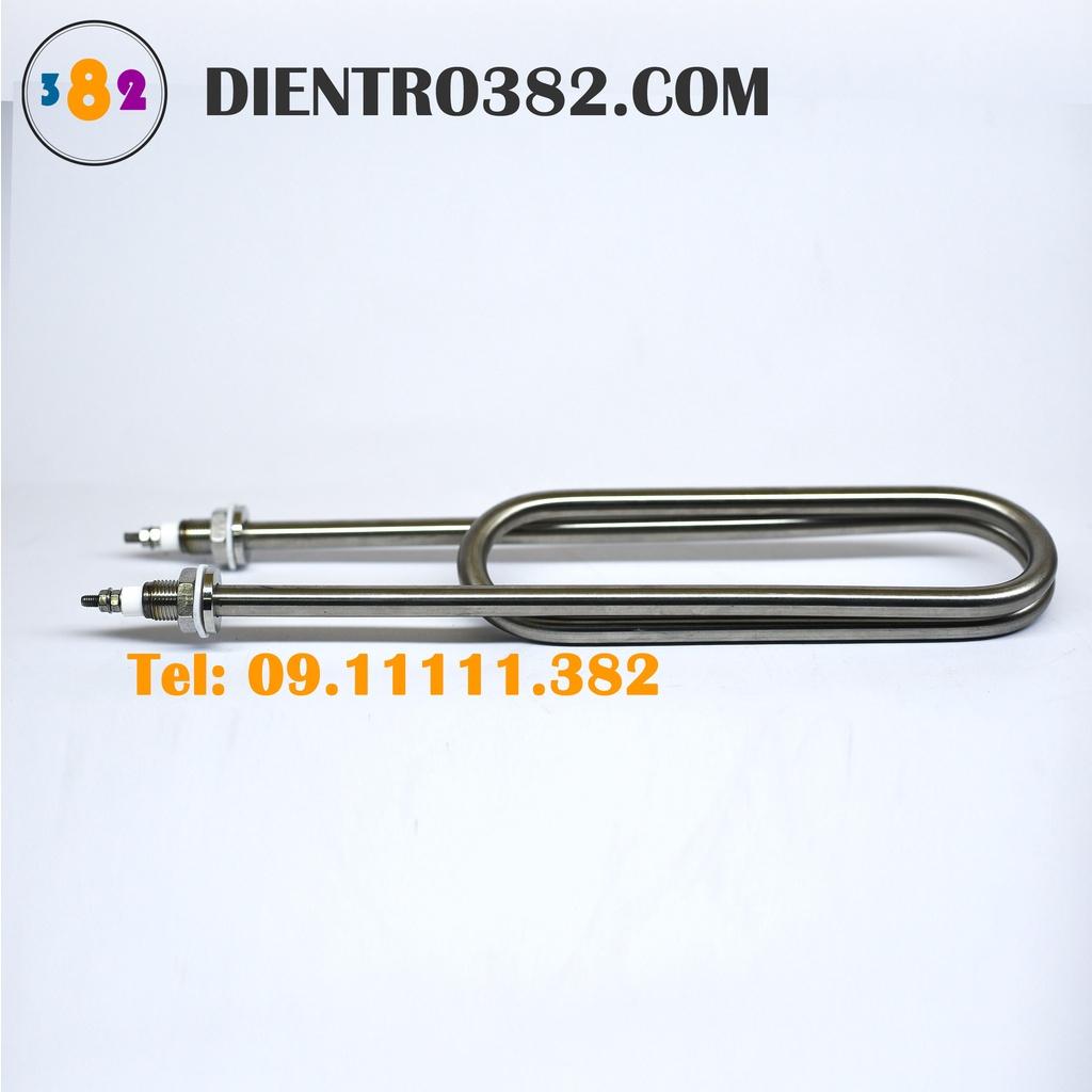 Mây so nhiệt cho tủ cơm, điện trở chữ U kép cho tủ cơm inox 304 - Điện trở 382