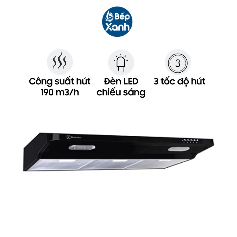 Máy Hút Mùi Âm Tủ Electrolux EFT6032K - Công Suất 190 m3/h - Hàng Chính Hãng