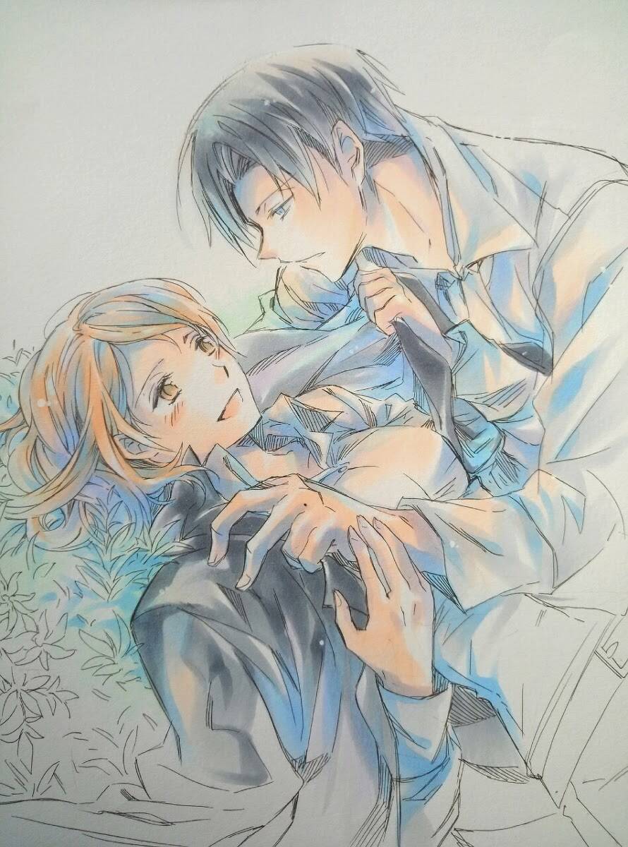 đại chiến titan - doujinshi về levi và petra chapter 4 8