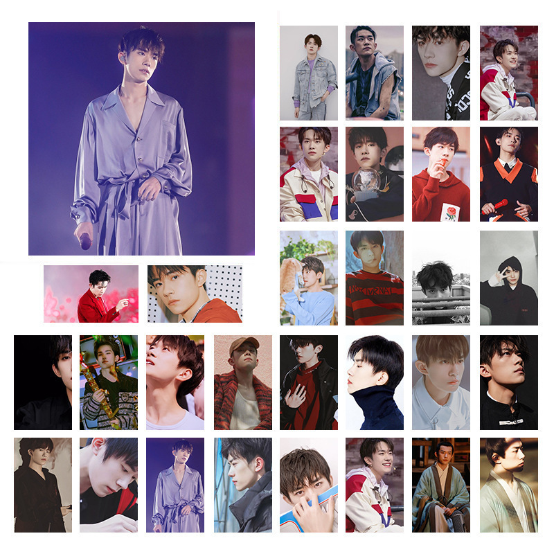 Lomo card Dịch Dương Thiên Tỉ Tfboys 30 thẻ ảnh