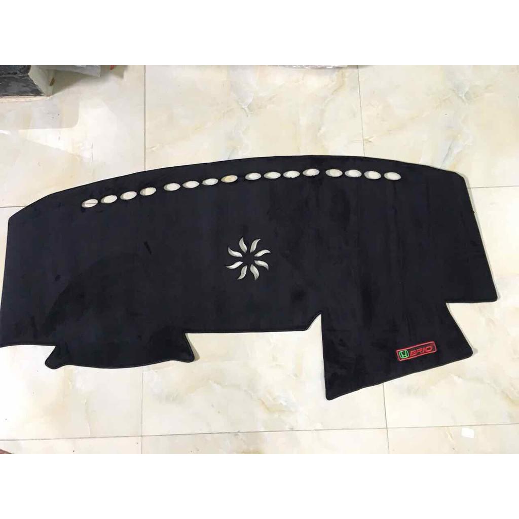 Brio,Thảm taplo lông cừu xe Honda Brio 2019 có chống trượt