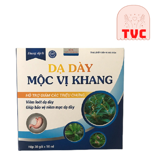 Dạ Dày Mộc Vị Khang hỗ trợ bệnh đau dạ dày (Hộp 30 gói x 10ml)