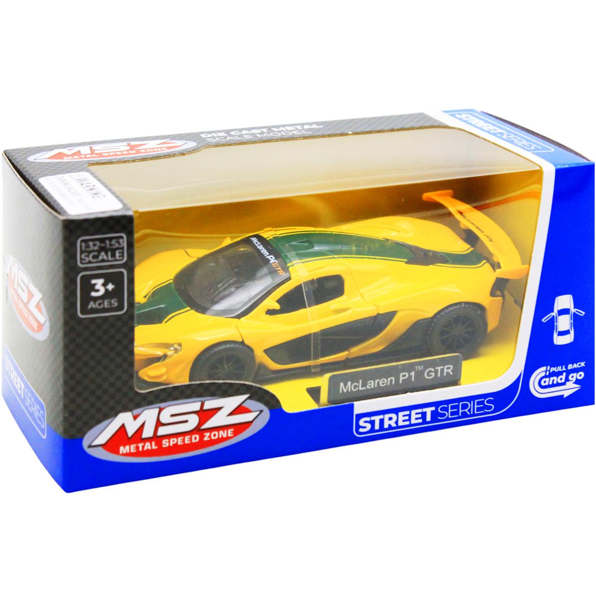 Đồ Chơi Mô Hình Xe Mclaren P1 GTR - Vecto VT67362/YL - Màu Vàng