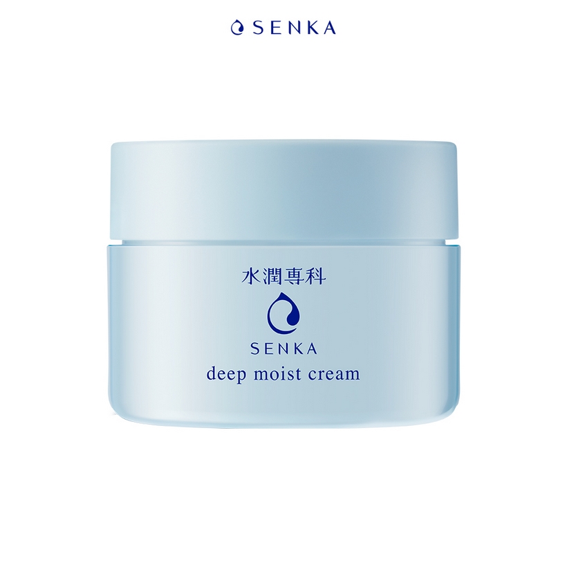 Combo Senka Ngăn Ngừa Lão Hóa (Kem Dưỡng Cấp Ẩm Chuyên Sâu 50g + SRM Senka Perfect Collagen 120g)