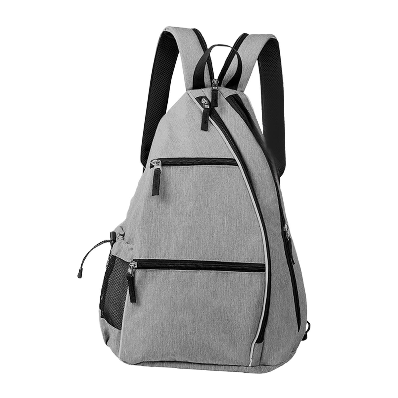 Pickleball Backpack, Pickleball Bag, Travel Pouch with Water Bottle Holder, Durable Lightweight Paddle Holder Carrying Bag for Women Men