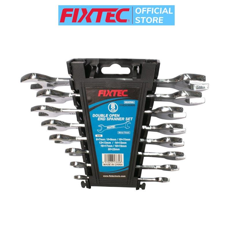 Bộ cờ lê cao cấp FIXTEC FHDO0008 8 cây tiêu chuẩn 6mm-22mm, chất liệu hợp kim cao câp