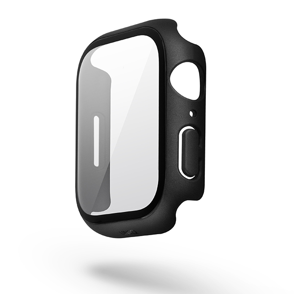 Ốp Case Kính Cường Lực UNIQ Curved Glass Legion (42/44/45mm) Dành Cho Apple Watch Series 1~7/ SE_ Hàng Chính Hãng