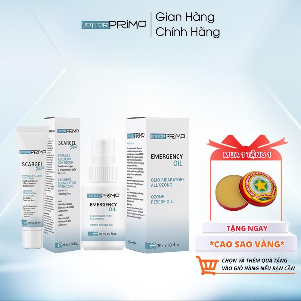 Combo Dầu Xịt Vết Thương &amp; Làm Mờ Sẹo DottorPrimo - Giải Pháp Nhanh Lành Thương &amp; Làm Mờ Sẹo Số 1 Tại Italy