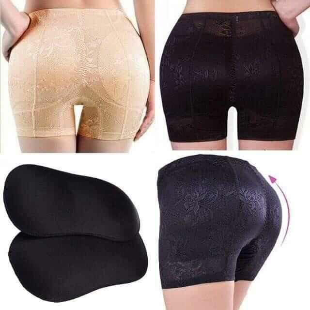 Quần Nâng Mông Kiêm Độn Hông- Quần Độn Mông Ren Không Hằn Môn 2 in 1