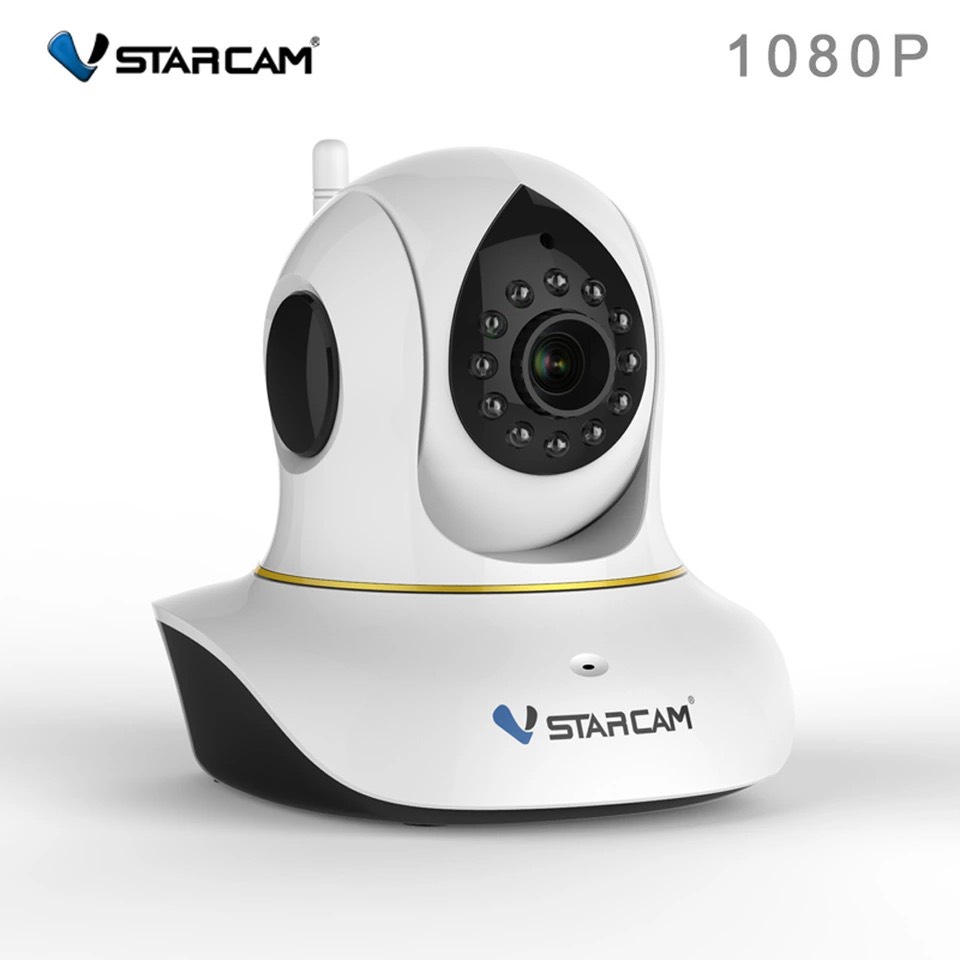 Camera IP Wifi VStarcam C38s 2.0 - Full HD 1080p , Lắp trong nhà , camera không dây , Kèm thẻ nhớ 128GB A1 Lexar  - Hàng chính hãng