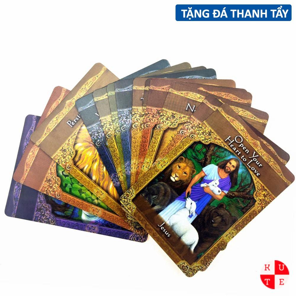 Bộ Bài Oracle Ascended Masters 44 Lá Bài Tặng Đá Thanh Tẩy