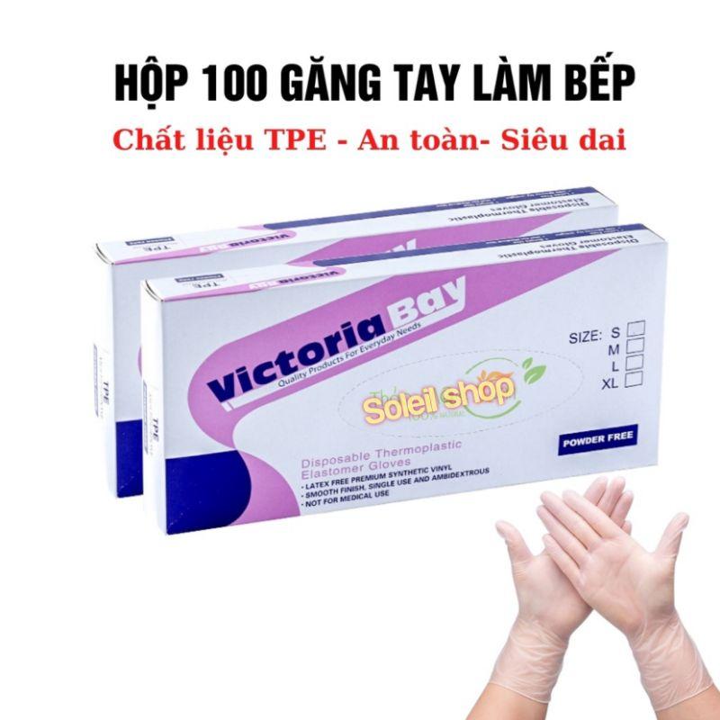 Sẵn Hàng - Găng tay làm bếp nấu ăn siêu dai Victoria bay, chất liệu TPE an toàn, không mùi..