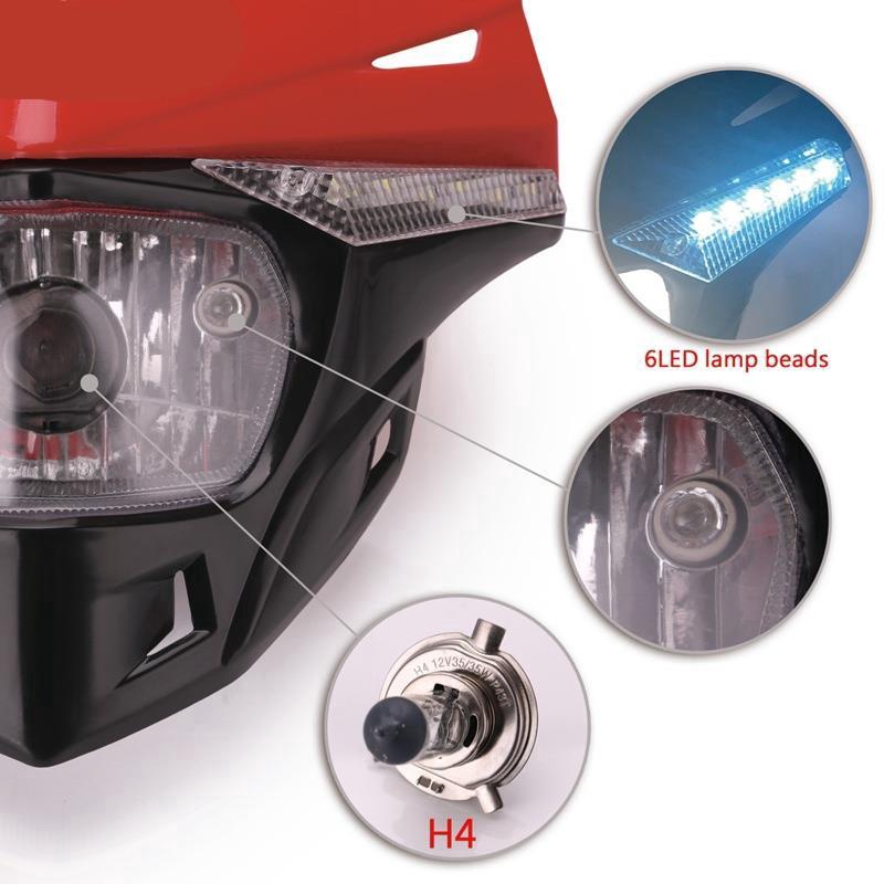 Đèn Pha H4 Cho Xe Mô Tô