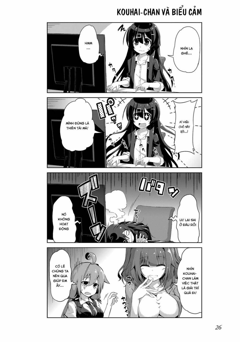 ikinokore! shachiku-chan! chapter 3 5