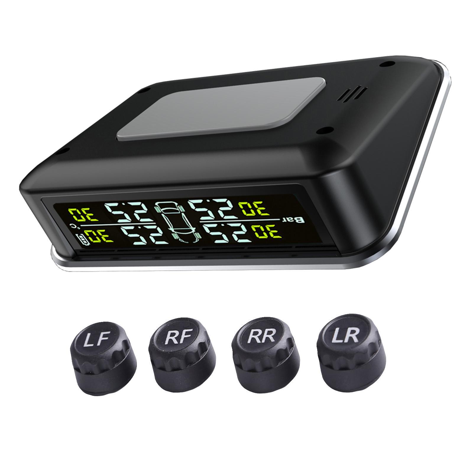 Car Tire Pressure Monitoring System Solar Power for Auto RV