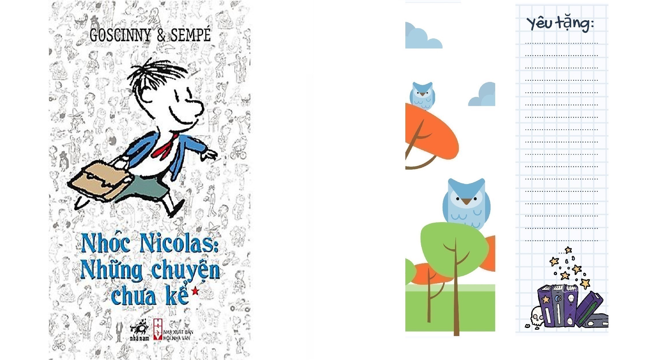 Sách - Nhóc Nicolas: Những chuyện chưa kể - Tập 1 (TB 2020) (tặng kèm bookmark thiết kế)