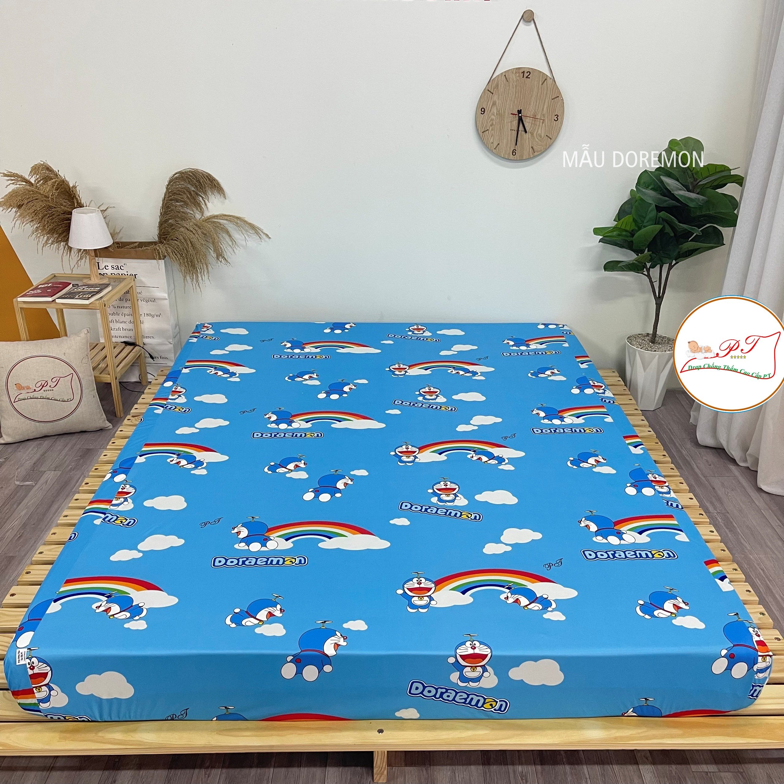 Ga Chống Thấm Cao Cấp PT Mẫu Họa Tiết Doremon