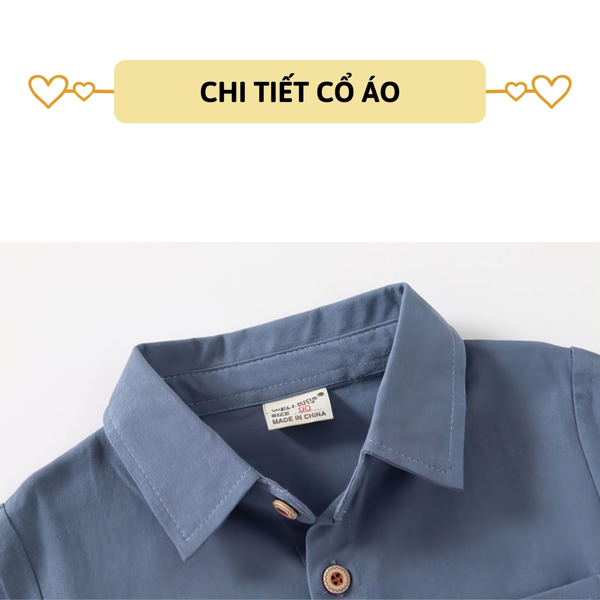 Áo sơ mi bé trai dài tay 27Kids WELLKIDS áo cổ bẻ đơn sắc vải mềm đi học nam cho trẻ từ 2-8 tuổi BLSH1