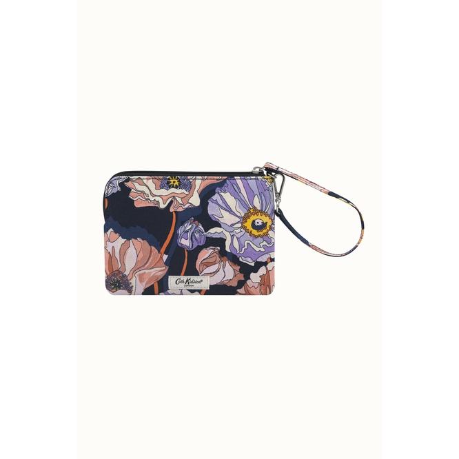 Cath Kidston - Ví đeo tay /Convertible Wristlet Pouch - Summer Poppy Midscale - Navy -1049527