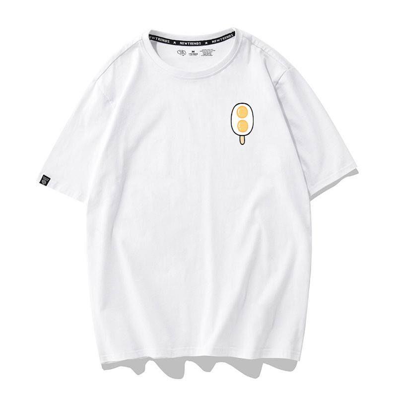 Áo Thun Nữ Unisex Tay Ngắn In Hình Icon Nhiều Màu - Unisex - Cotton - Mã AT012