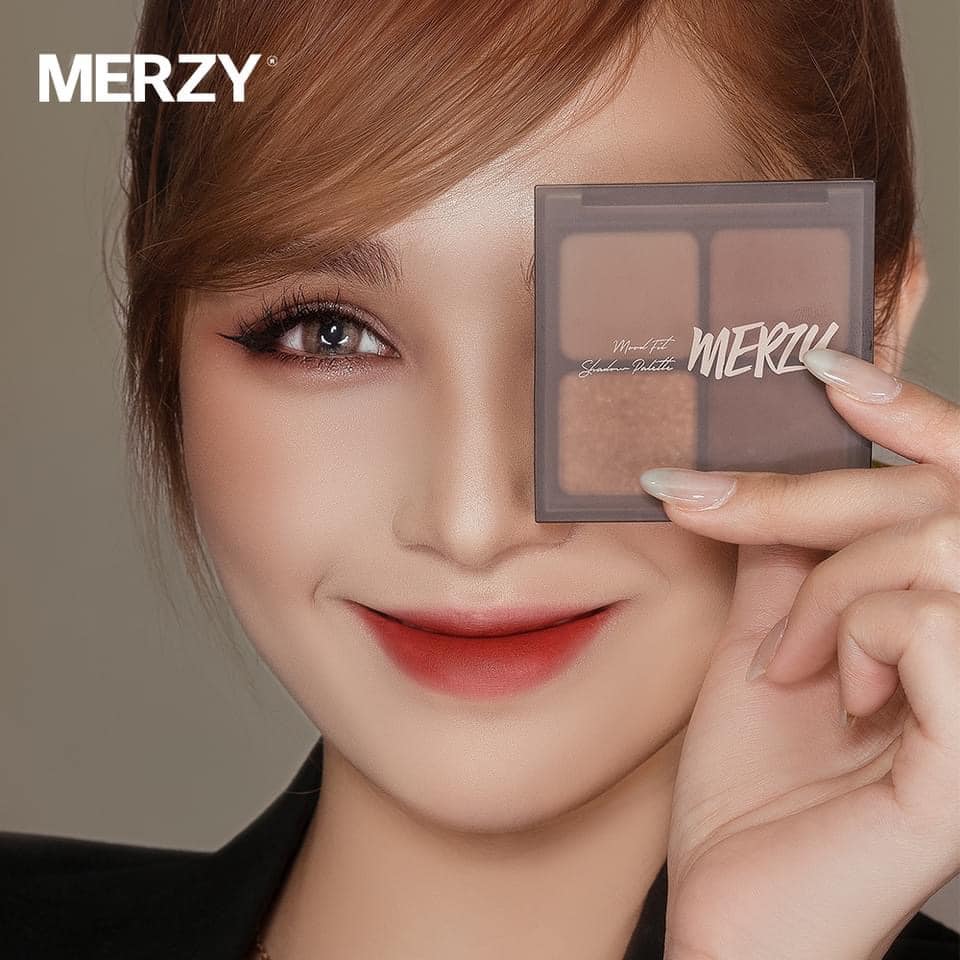 Bảng Phấn Mắt 4 Ô Merzy Mood Fit Shadow Palette 8g