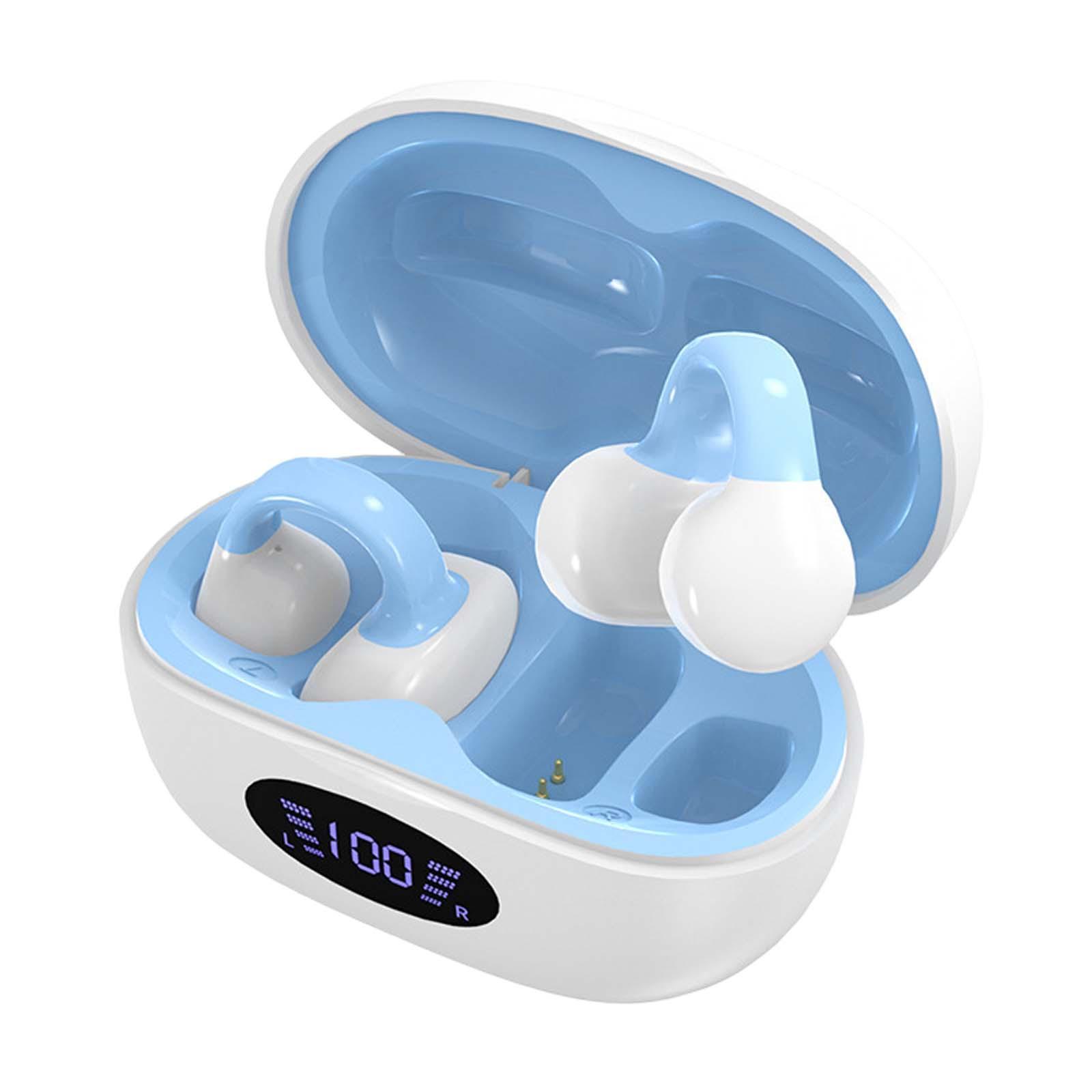 Wireless Clip on Headphones Open Ear Headphones for Music Outdoor