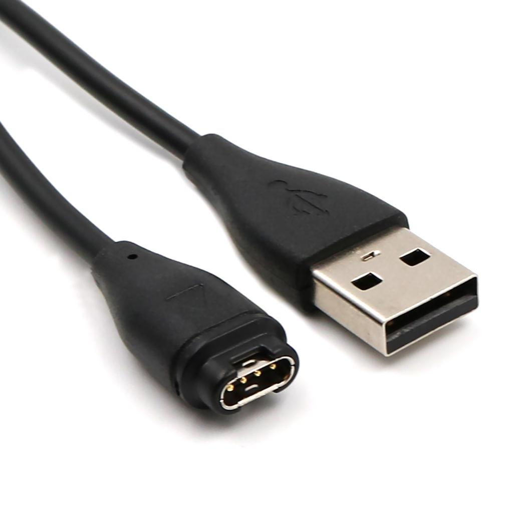 For Garmin Fenix 5 / 5S / 5X Charger,Replacement USB Data Sync Charging Cable Wire for Garmin Fenix 5/5S/5X/Forerunner 935/Quatix 5/Quatix 5 Sapphire/Vivoactive 3 Smart Watch,Black
