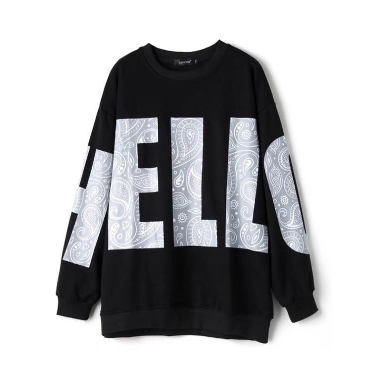 Áo hoodies sweater nam nữ say HELLO