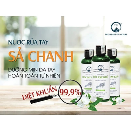 Nước rửa tay khô tinh dầu Bạc Hà / Sả Chanh/ Cam Ngọt PK 100ML – khô nhanh, có kiểm định diệt khuẩn 99,9