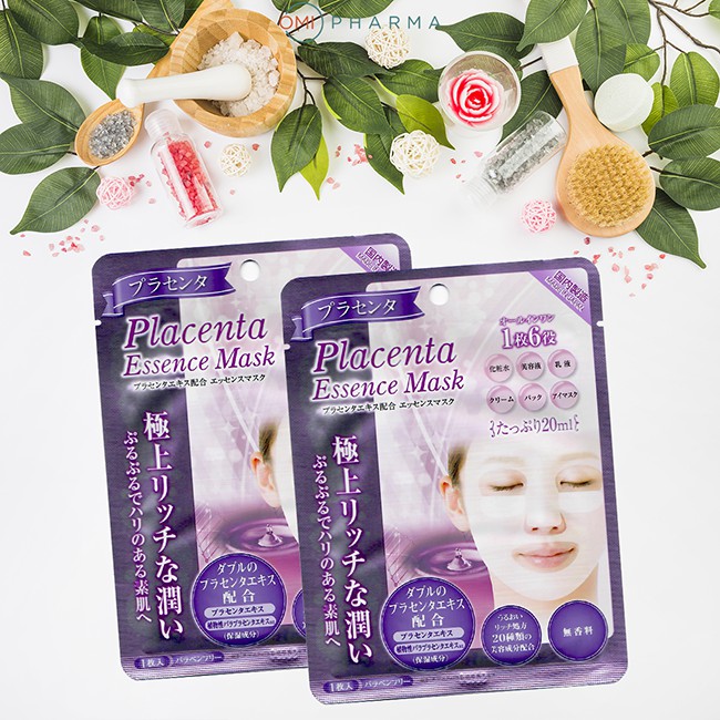 Mặt nạ chống lão hóa tinh chất nhau thai cừu Placenta G Face Mask PL( 1 miếng)