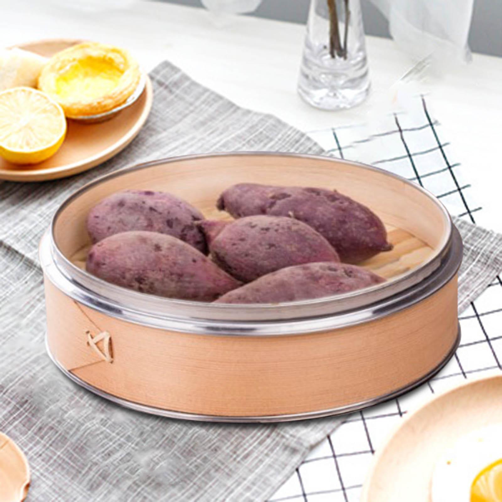 Steamers Round Multifunction Stainless Steel Edging Cookware for Buns Baking Dumpling