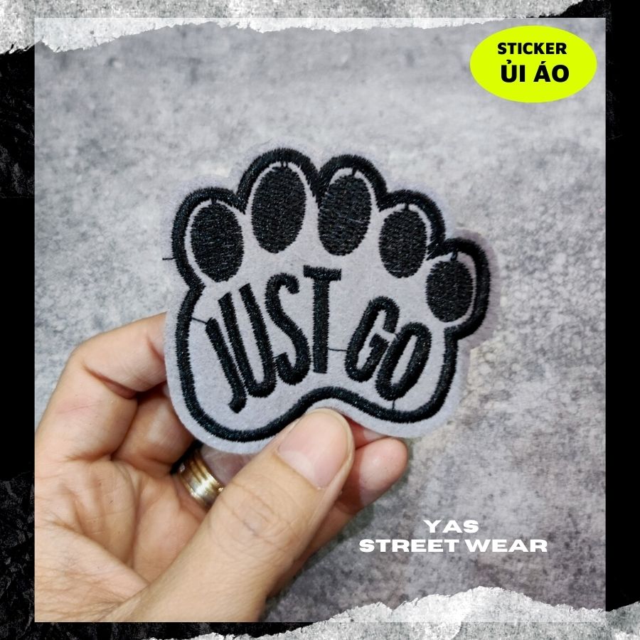 Sticker ủi hình thêu cao cấp - toàn bộ là hình thêu, logo Sticker Patch Ủi Quần Áo,BALO, quần jogger, đồ jeans, giày dép