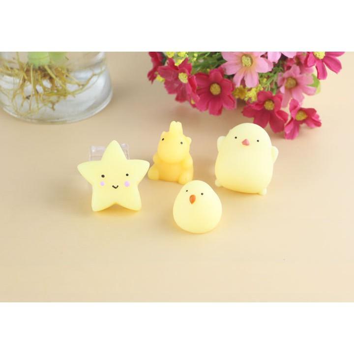 10 BÉ SQUISHY MOCHI DẺO MỀM ĐÁNG YÊU mã RFF45 Ssỉ