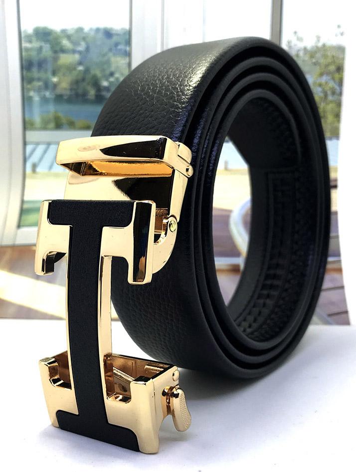 Thắt lưng/ dây nịt nam  khóa tự động có hộp đựng + túi tặng kèm làm quà tặng