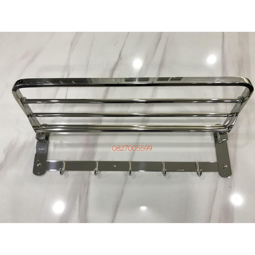 Giá treo khăn đa năng phòng tắm cao cấp Inox 304