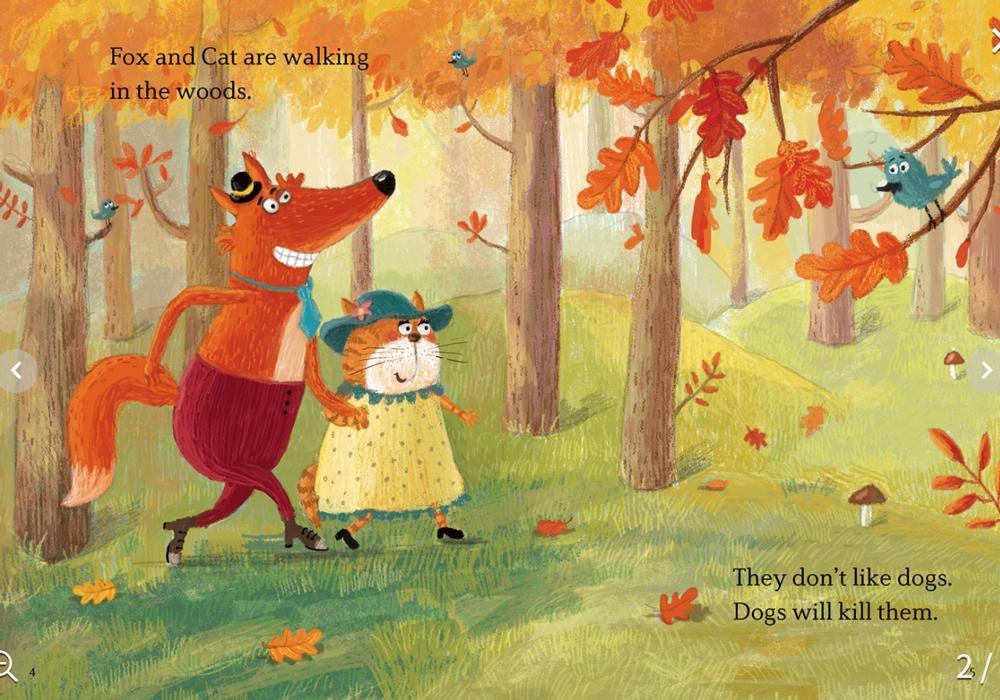 Sách ngoại văn: EF Classic Readers Level S, Book 6: The Fox And The Cat