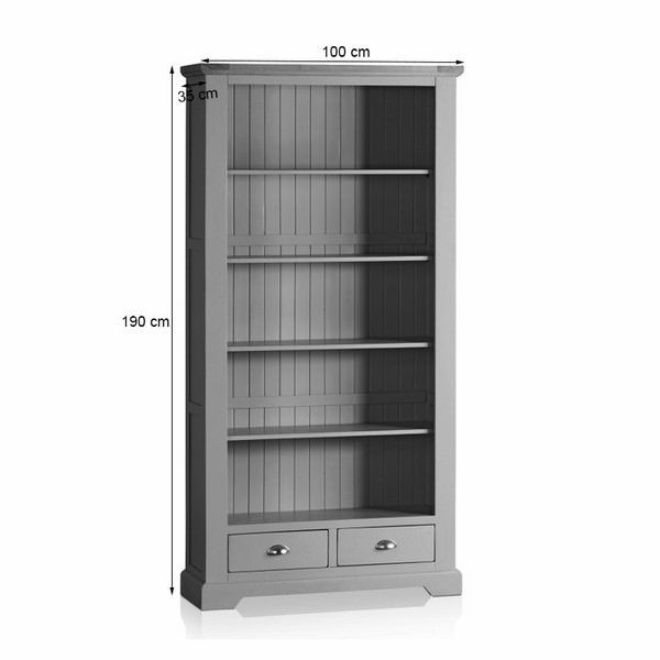 Tủ sách cao St.Ives gỗ sồi