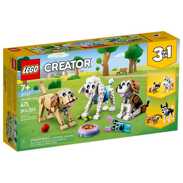 Đồ Chơi Lắp Ráp Lego Creator 31137 - Adorable Dogs (475 Mảnh Ghép)