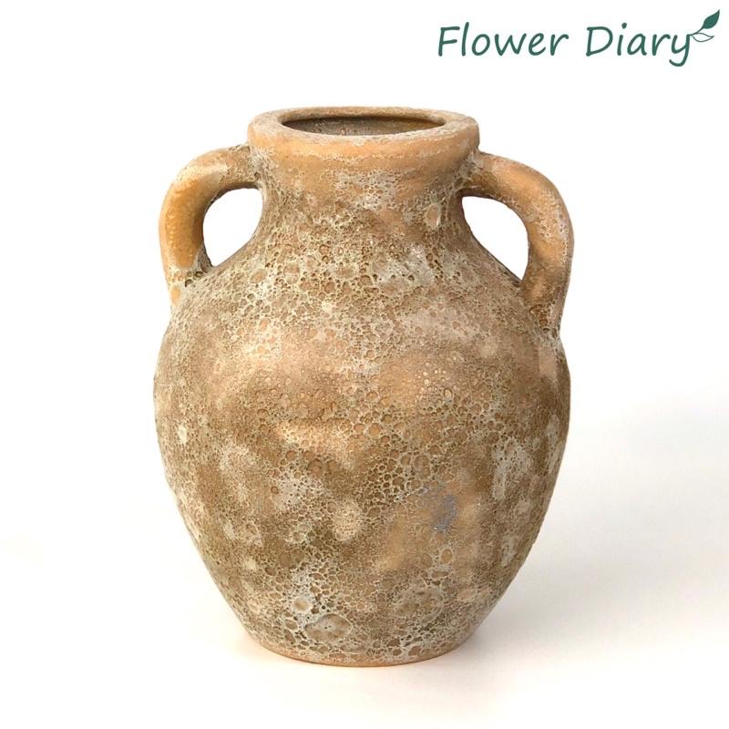 Bình gốm Atlantis hai quai M:9cm H:30cm
