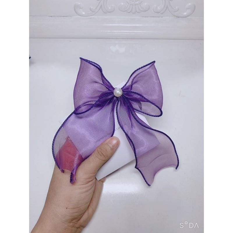 Kẹp Tóc Nơ - Cột Tóc Nơ Hàn Quốc Dễ Thương