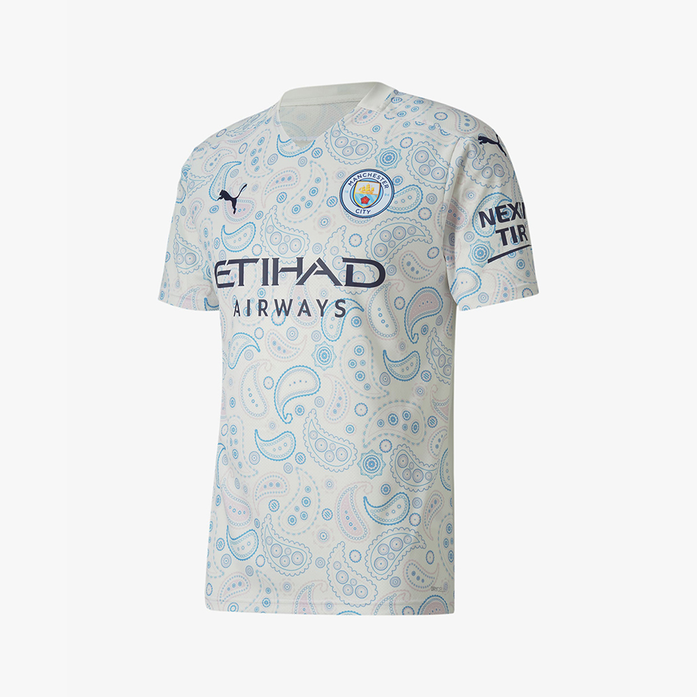 PUMA - Áo thun thể thao nam Man City Third Replica 757095