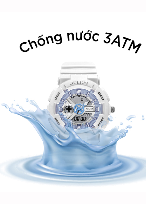 Đồng Hồ Unisex Phong Cách Thể Thao Julius Hàn Quốc