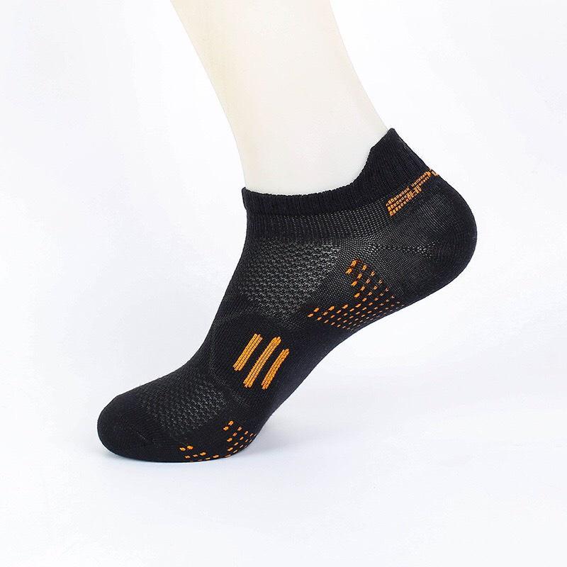 Set 7 Đôi Tất Thể Thao Unisex Chạy Bộ , Tập Gym , Tập YoGa Chống Trơn Trượt, Tất Dày Thấm Hút Mồ Hôi, Thoáng Khí